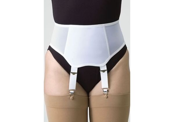 How to attach discount stockings to garter