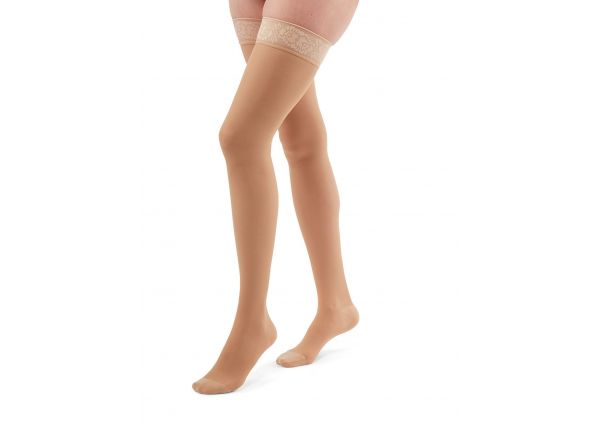 DuoMed Thigh High Compression Stockings | Transparent Stockings