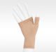 Juzo Soft Seamless compression gauntlet for hand lymphedema (beige)