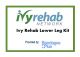 Ivy Rehab lower leg ready-made bandaging kit / lymphedema bandaging kit
