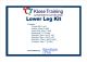 Lower Leg Lymphedema Bandaging Kit For Klose Training Program