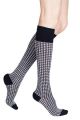 Rejuva by Medi Houndstooth compression stocking