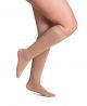 Sigvaris Secure knee high compression stockings (closed toe - beige)