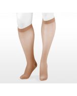 Juzo Naturally Sheer knee high compression stockings