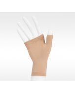 Juzo Soft Seamless compression gauntlet for hand lymphedema (beige)