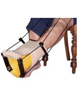 The Ezy As compression garment applicator used with the handle attachment