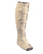 Mobiderm nighttime compression lower leg sleeve for leg lymphedema