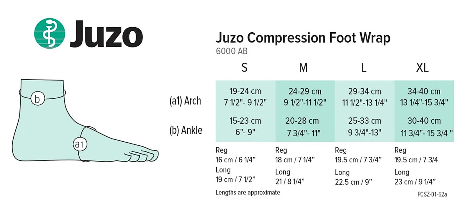 Compression Wraps | Juzo Compression | Foot Compression Wrap